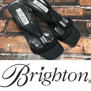 Brighton Black Sandals